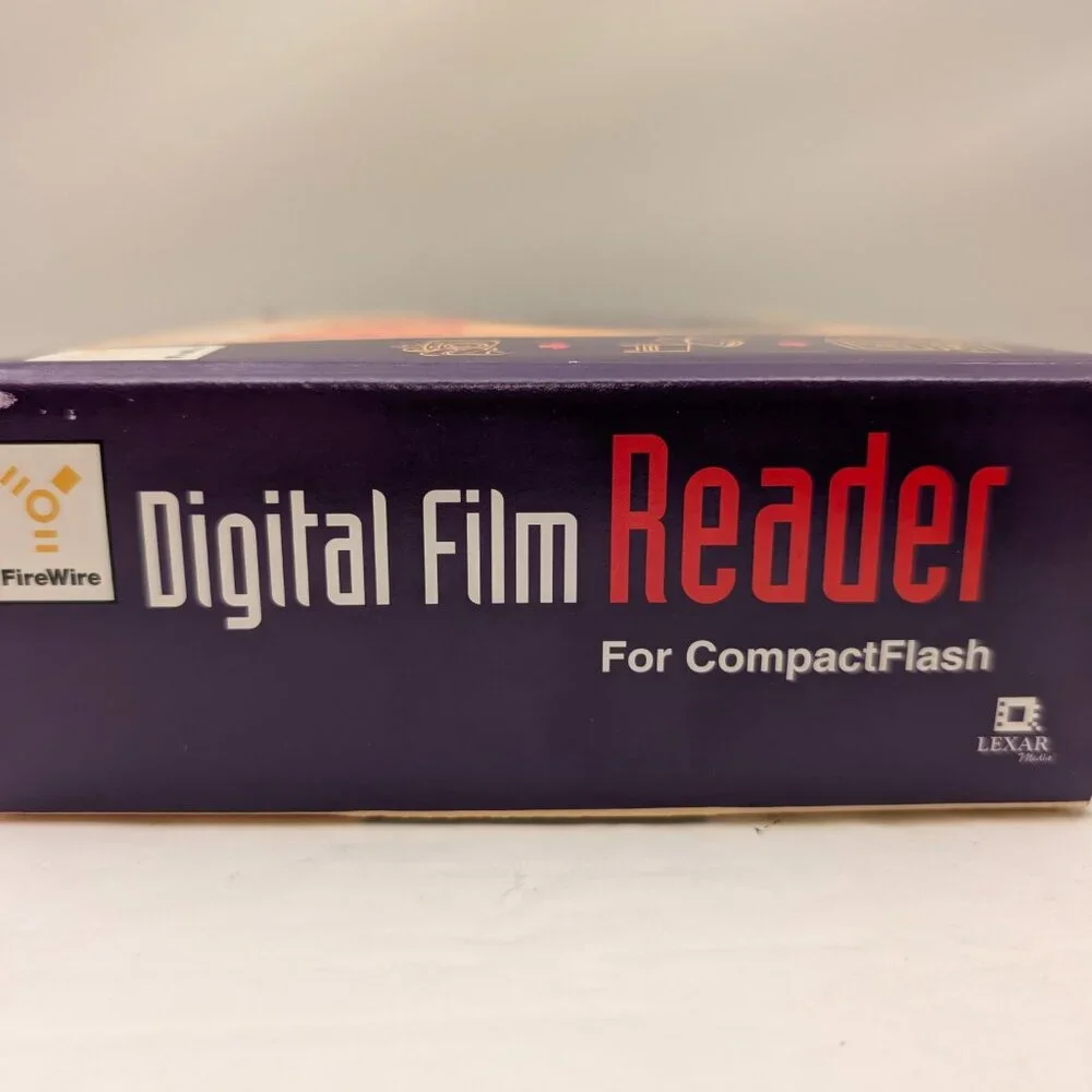 LEXAR MEDIA FireWire (IEEE 1394) CompactFlash Digital Film Reader RW011-001 NEW